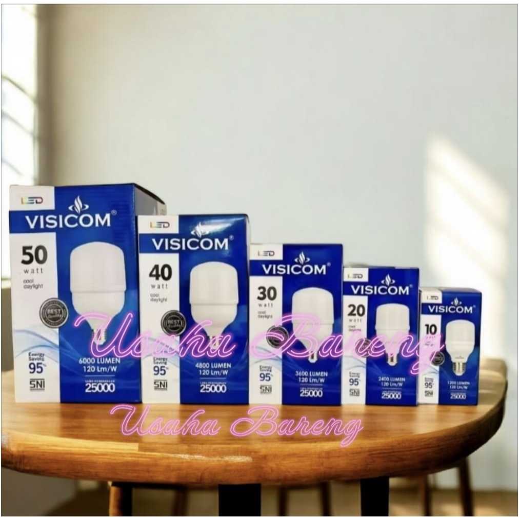 VISICOM - Lampu LED Kapsul - 40 watt - Cahaya Putih