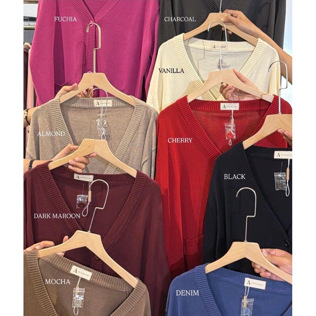 BASIC POCKET KNITWEAR BY ARASCARF