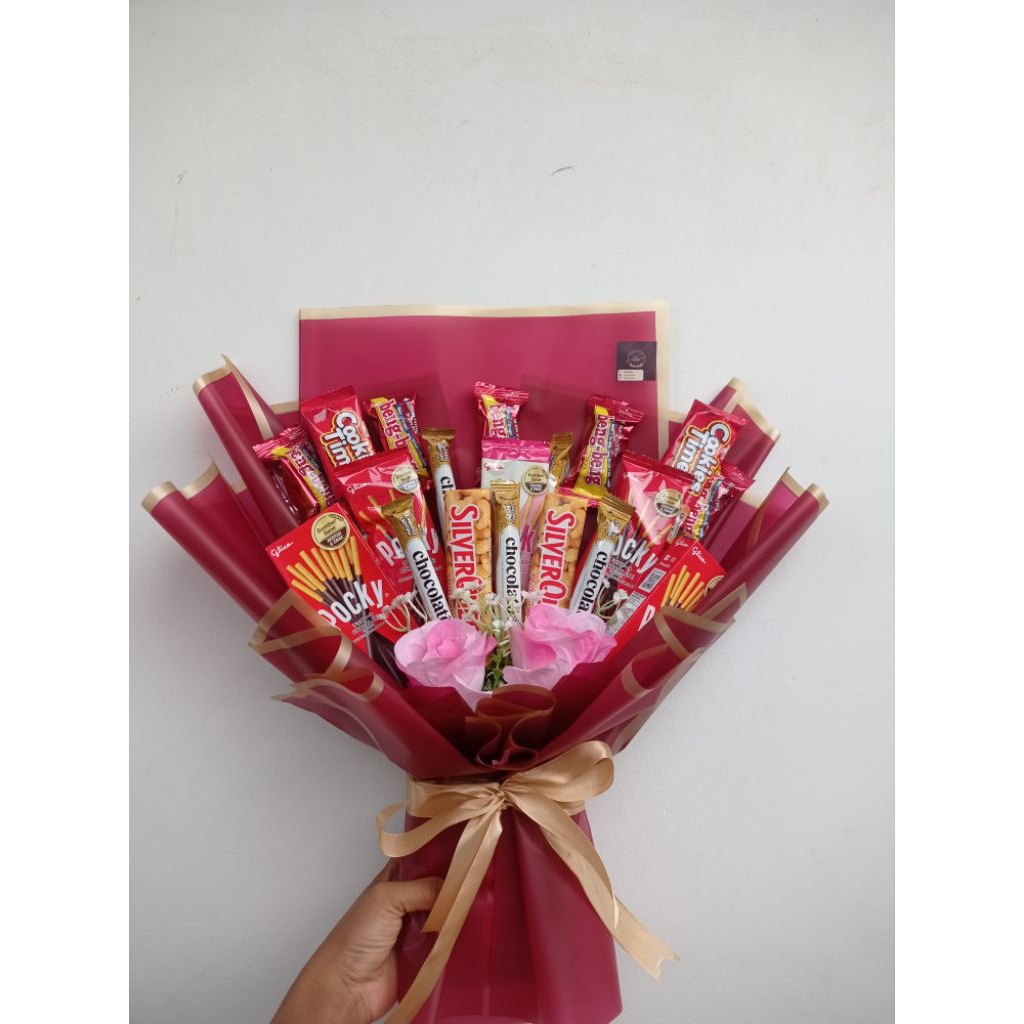 Buket Snack Coklat| Buket Murah Snack| Buket Bekasi