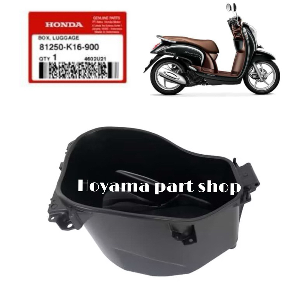 81250-K16-900 Box Bagasi Honda Scoopy eSP K16R