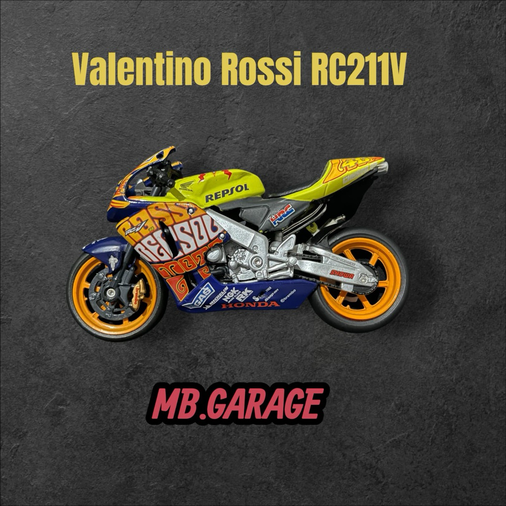 Diecast MotoGp RC211V Valentino Rossi
