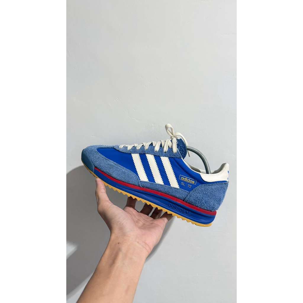 Sepatu Adidas SL 72 RS Blue & White