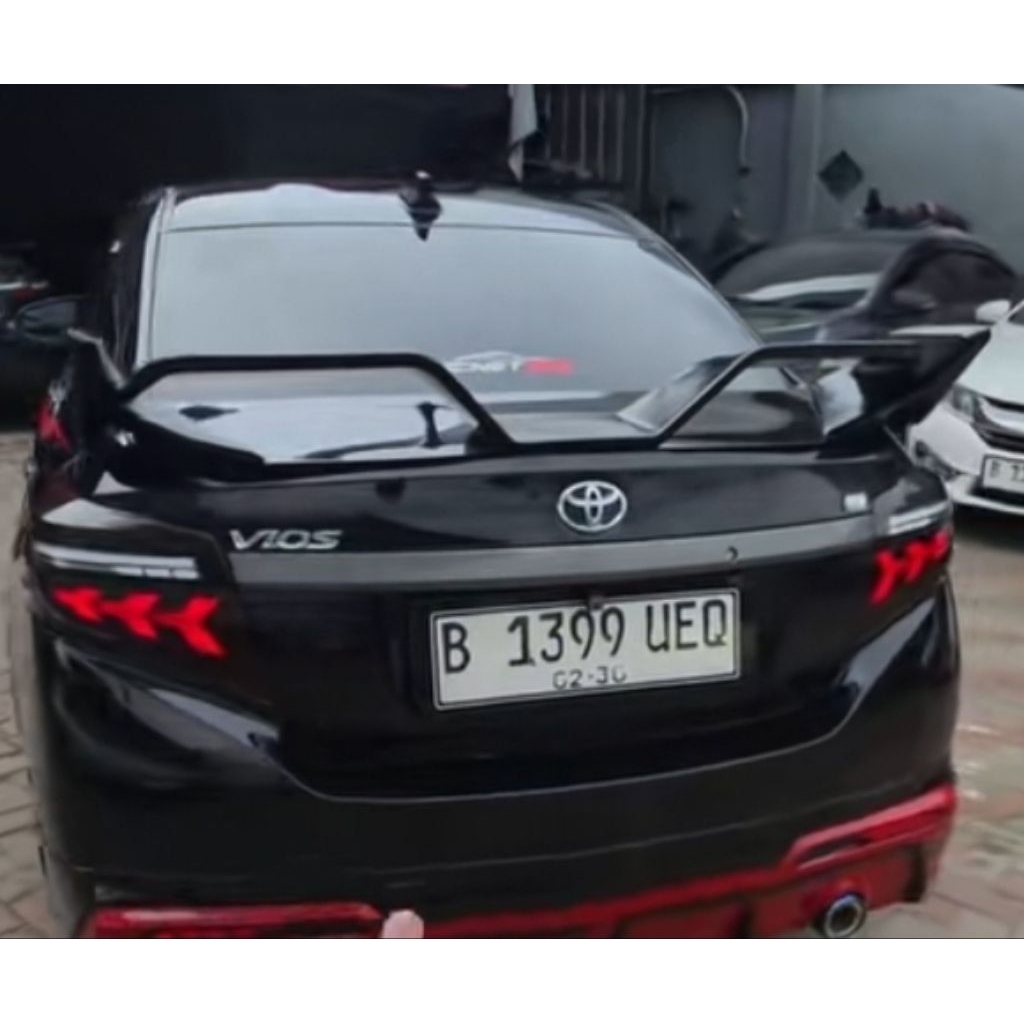 spoiler subaru, universal, bisa d pasang d semuàh jenis mobil sedan, Vios, soluna, Baleno,civic, cit