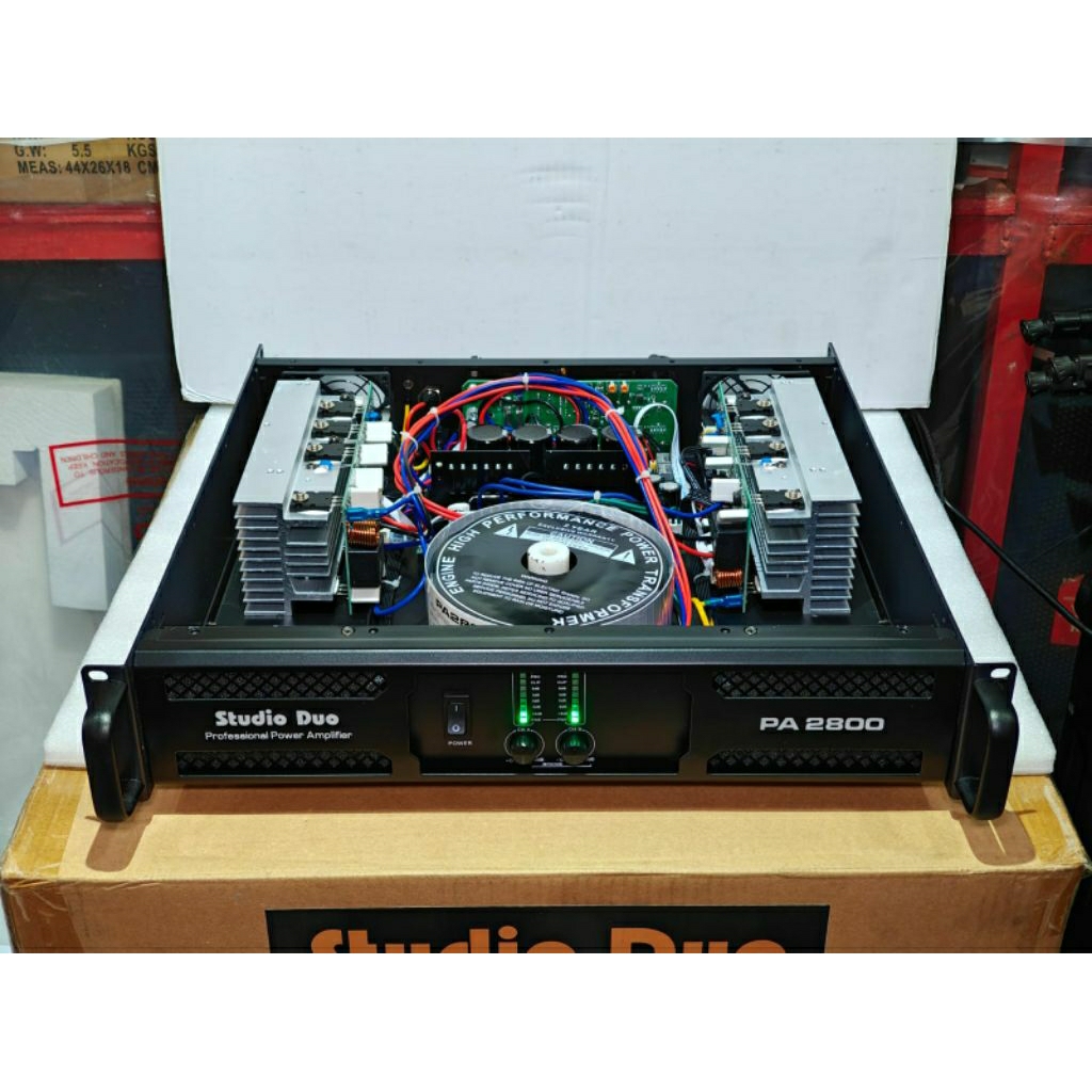 Promo Power Studio duo PA 2800 new