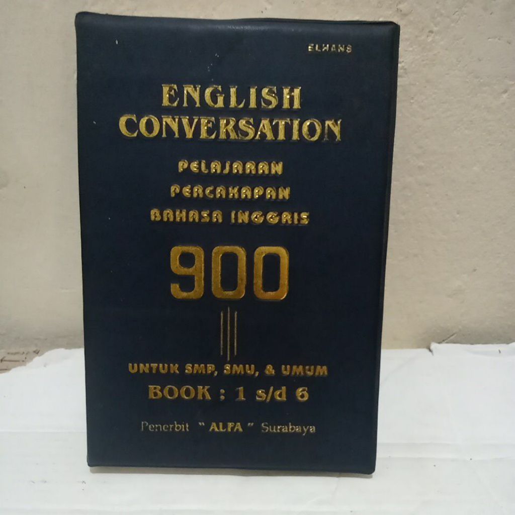 Buku English Conversation,Pelajaran,Percakapan Bahasa Inggris 900