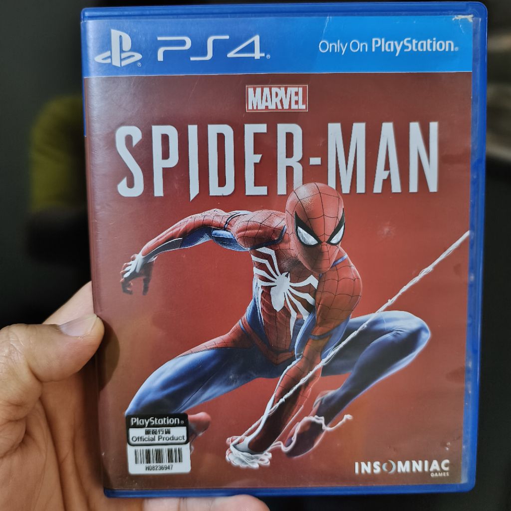 BD KASET PS4 MARVEL SPIDERMAN