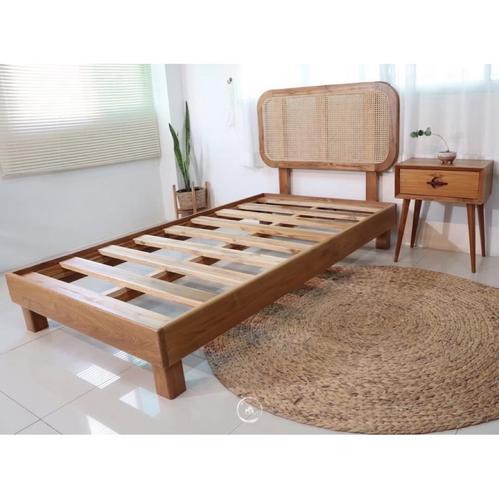 ranjang kayu jati ranjang tidur minimalis