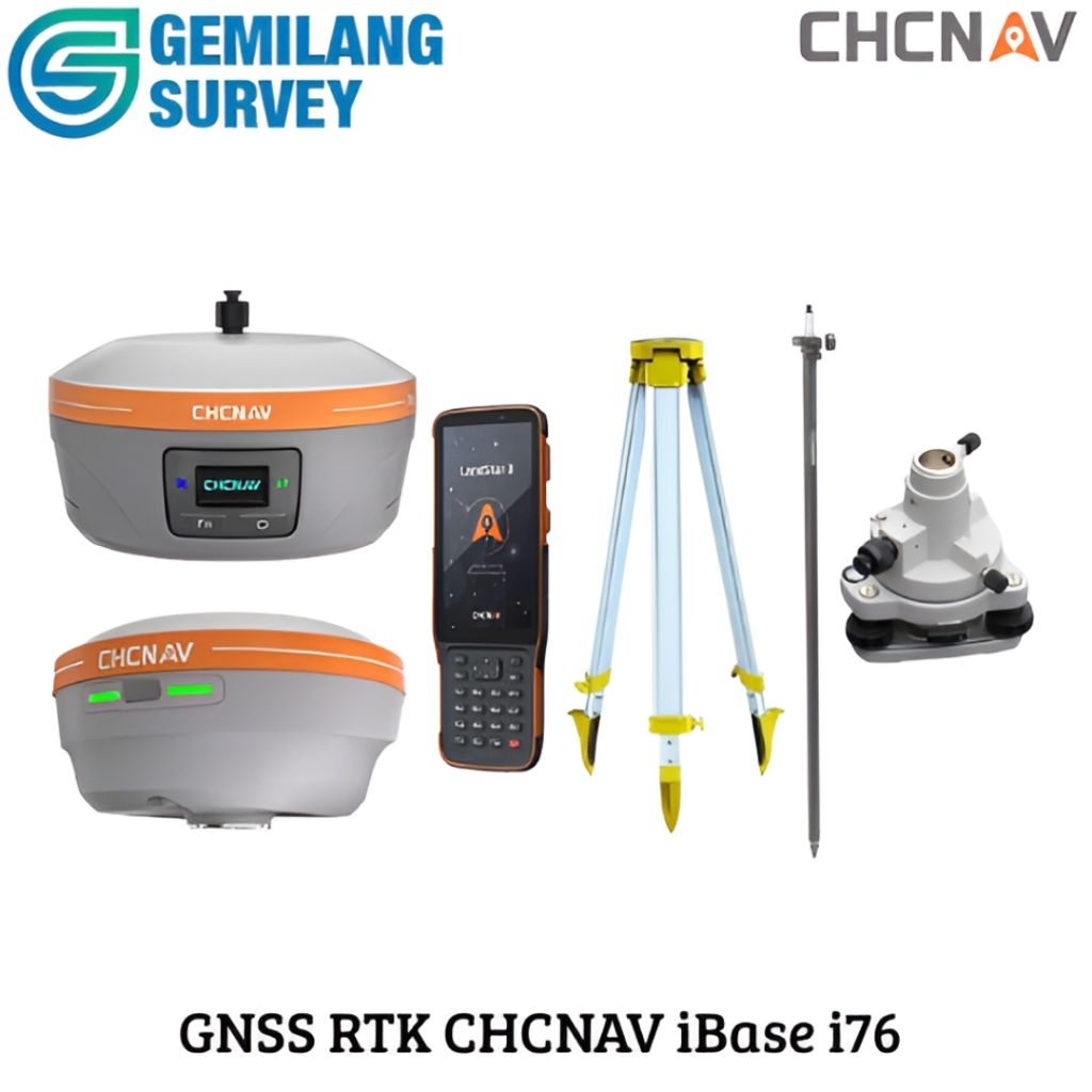 GPS Geodetik CHCNAV iBase / GNSS Receiver CHCNAV i76 RTK GNSS