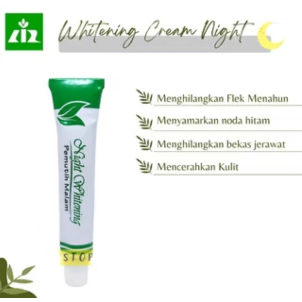 Krim Pemutih Malam Liz SkinCare - Mengatasi Flek Hitam, Aman untuk Ibu Hamil
