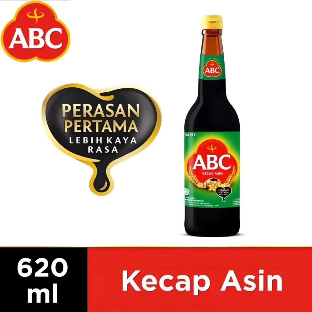 Kecap Asin ABC 620ml