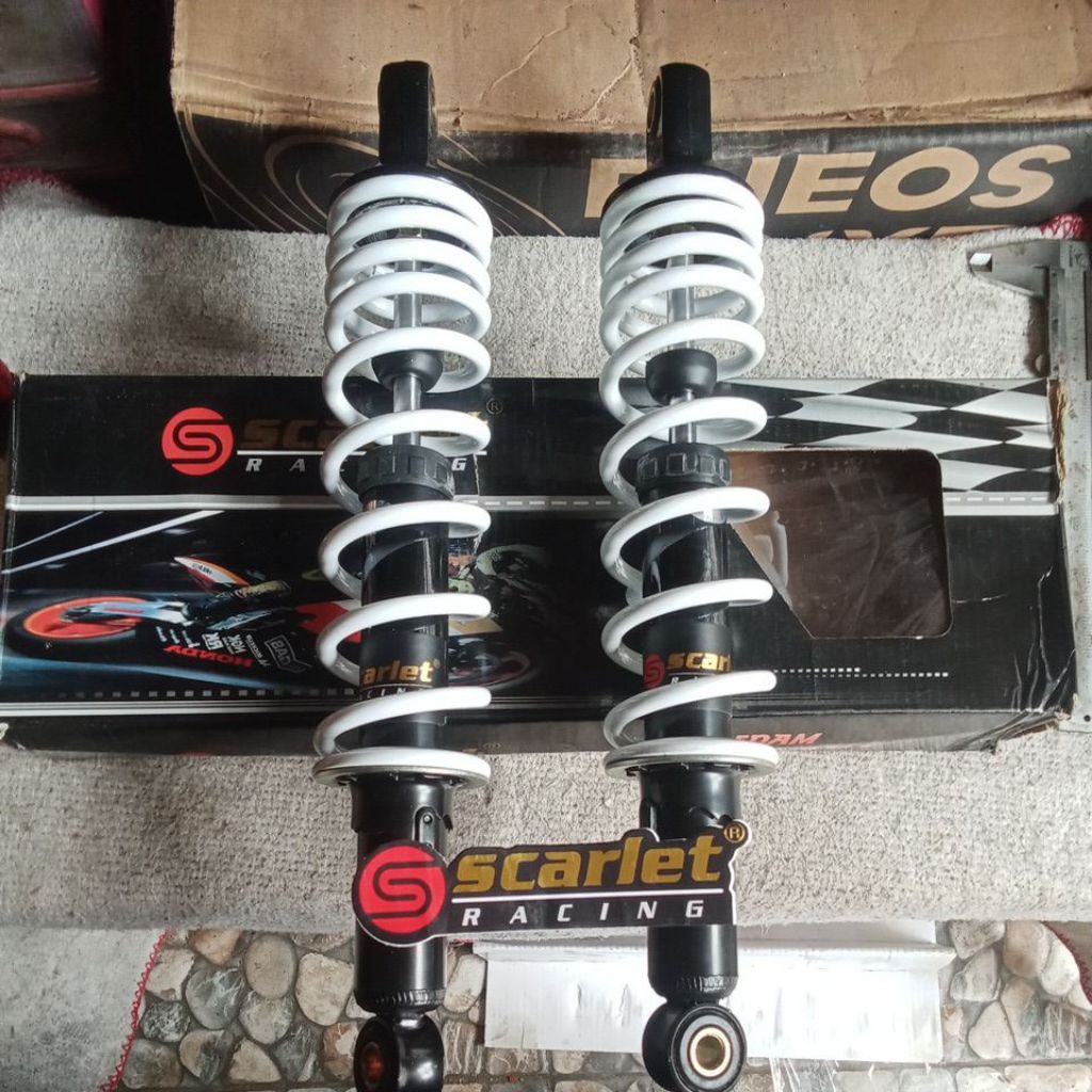 SCARLET - RACING SHOKBREAKER BELAKANG 340 MM