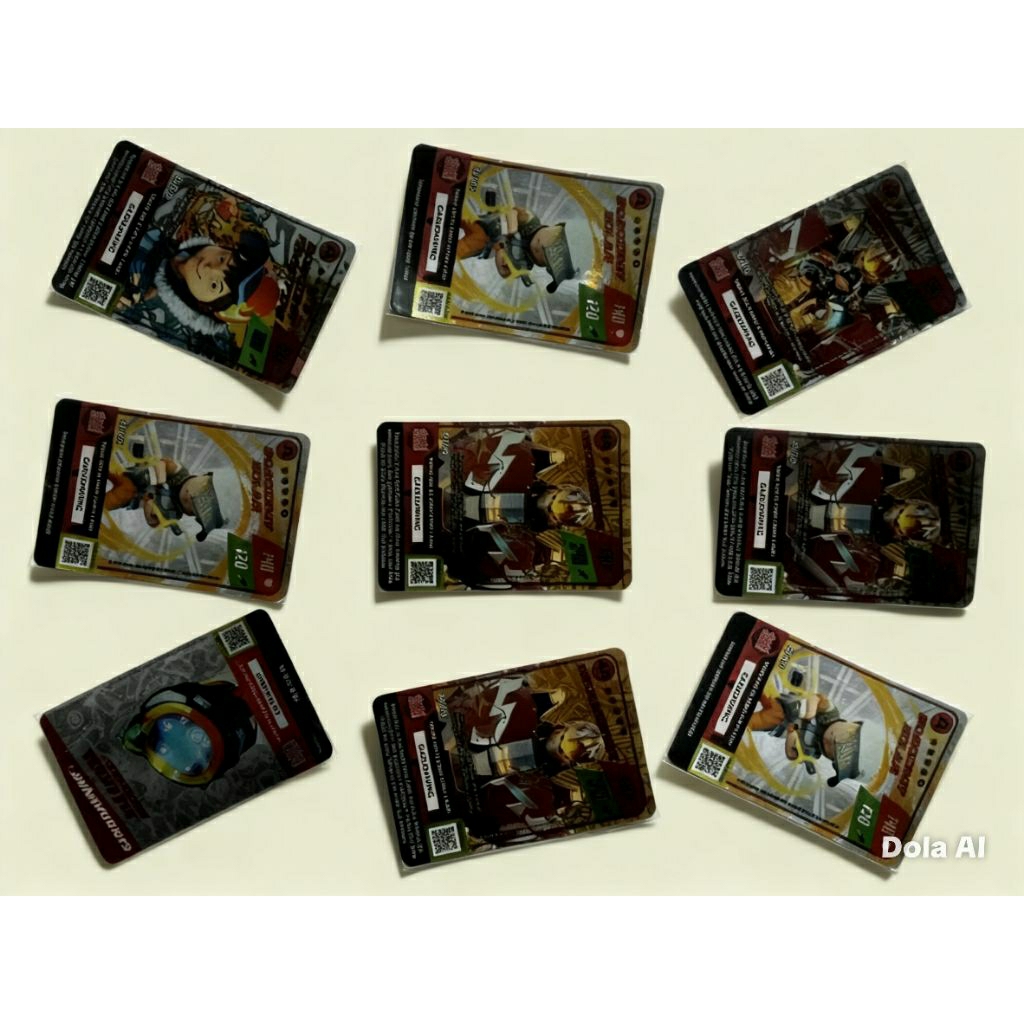 BOBOIBOY RESMI - SERI GARUDAWING & ROBOT | KONDISI PRISTINE