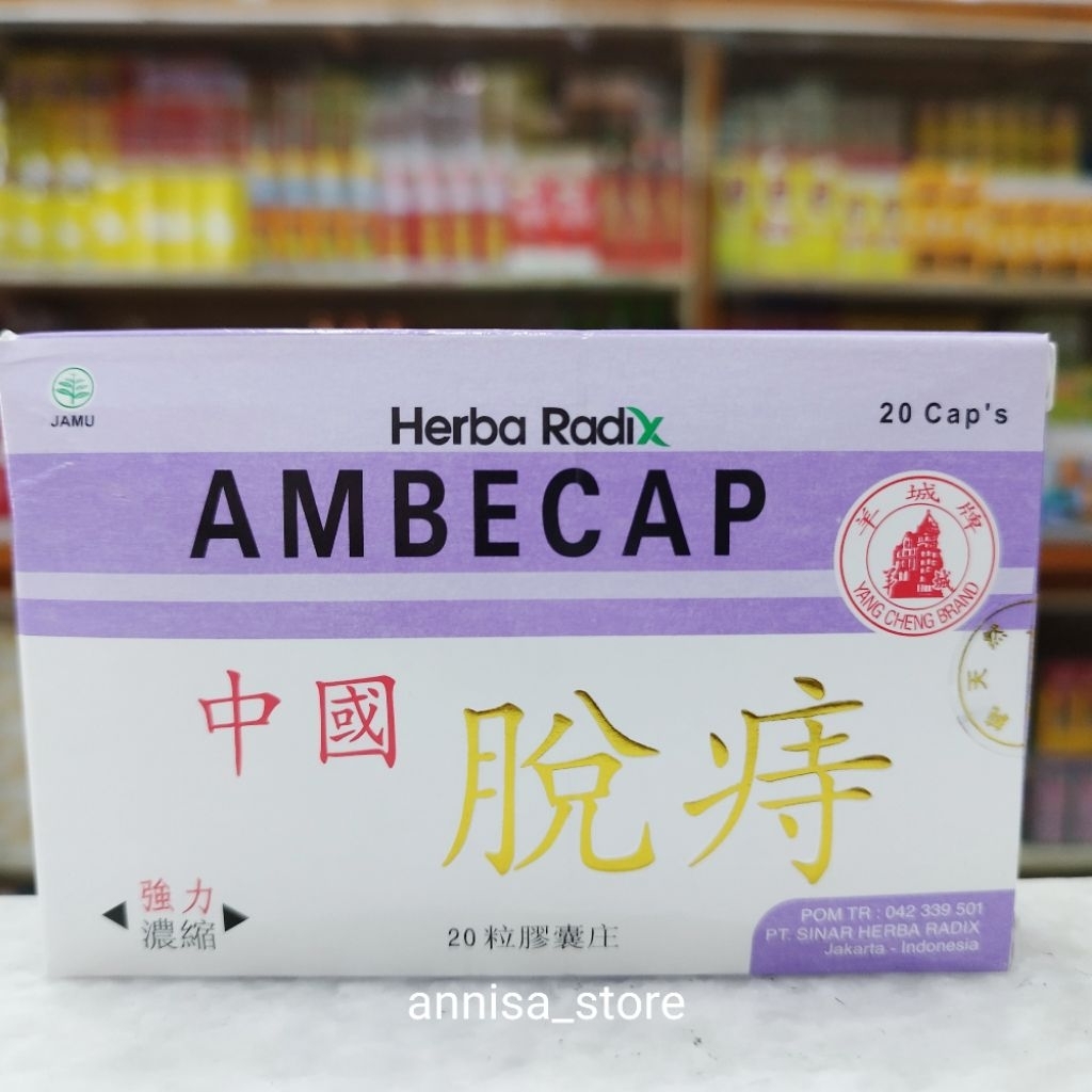 AMBECAP TUOGE Obat Wasir Ambeien Ambeyen