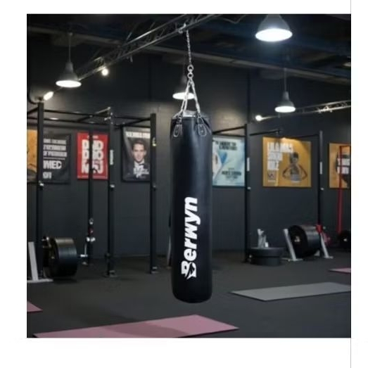 Samsak gantung tinju punching bag 40 kg original Berwyn black