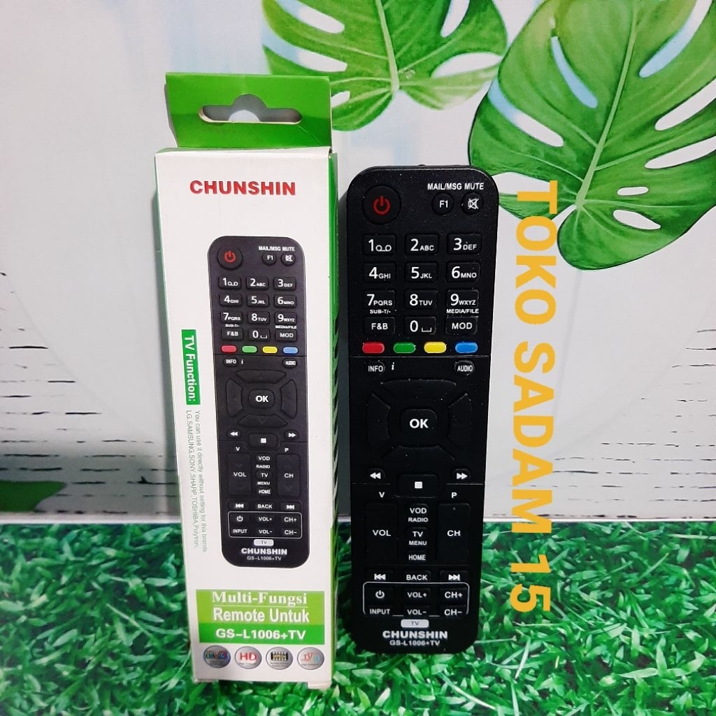 REMOTE REMOT RECEIVER STB PARABOLA NEXMEDIA NAVICOM MUTLI UNIVERSAL GS