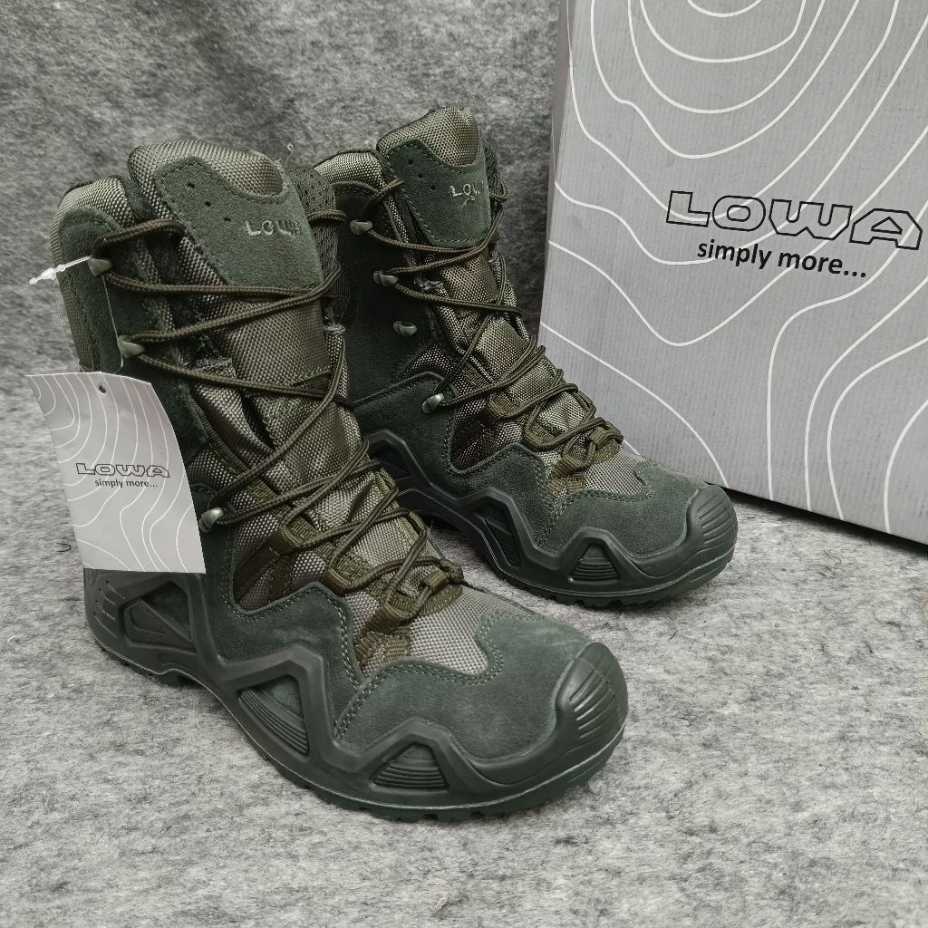 Sepatu BOOTS Lowa Hijau 8 Inci / Sepatu PDL Lowa Hijau / Sepatu Lowa Hijau