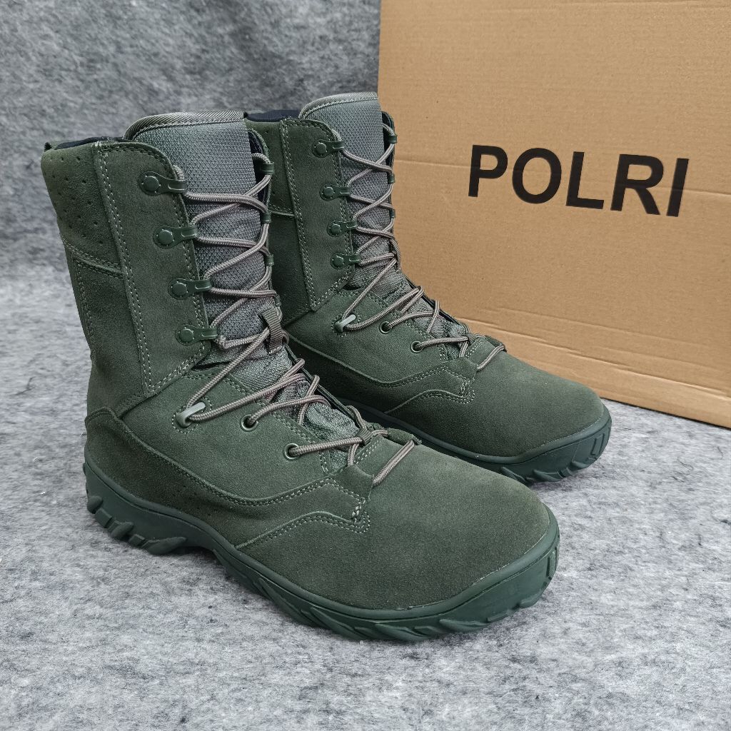 Sepatu PDL Hijau Jatah Polri 2023 / Sepatu PDL Hijau Jatah Polri