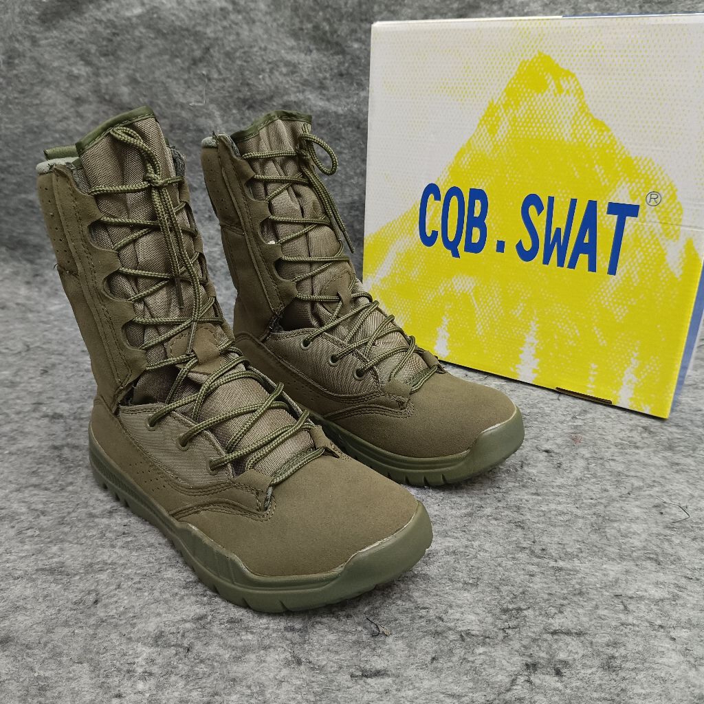 Sepatu Hijau CQB SWAT / Sepatu CQB SWAT