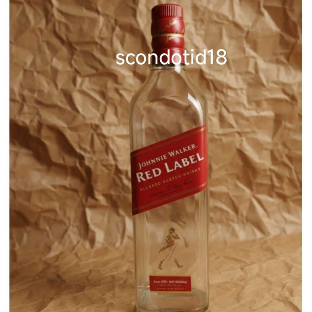 RED_LABEL. - BOTOL SECOND BOTOL KOSONG(750ML)
