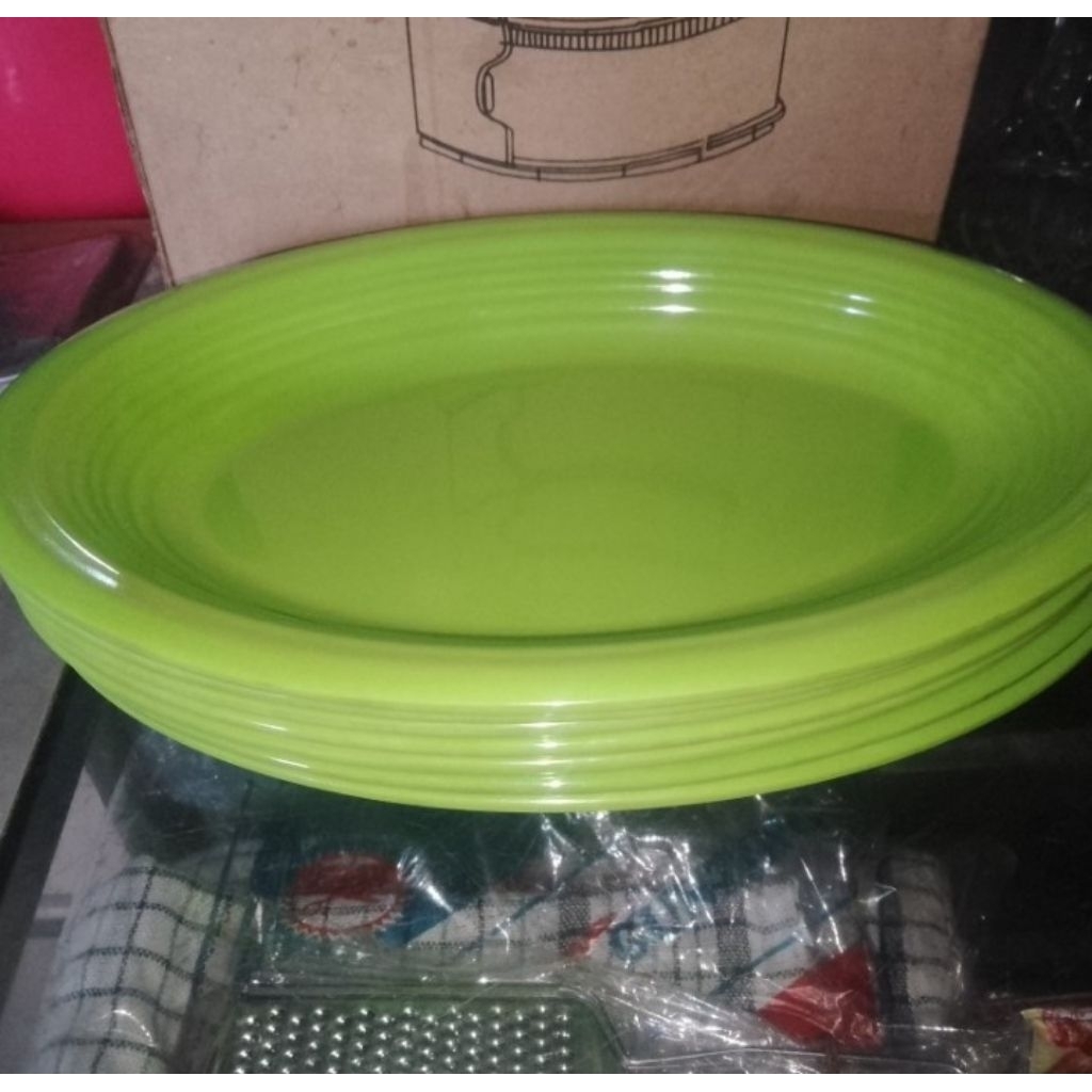 Piring Lodor Melamin Tanggung & Besar (1 bj)
