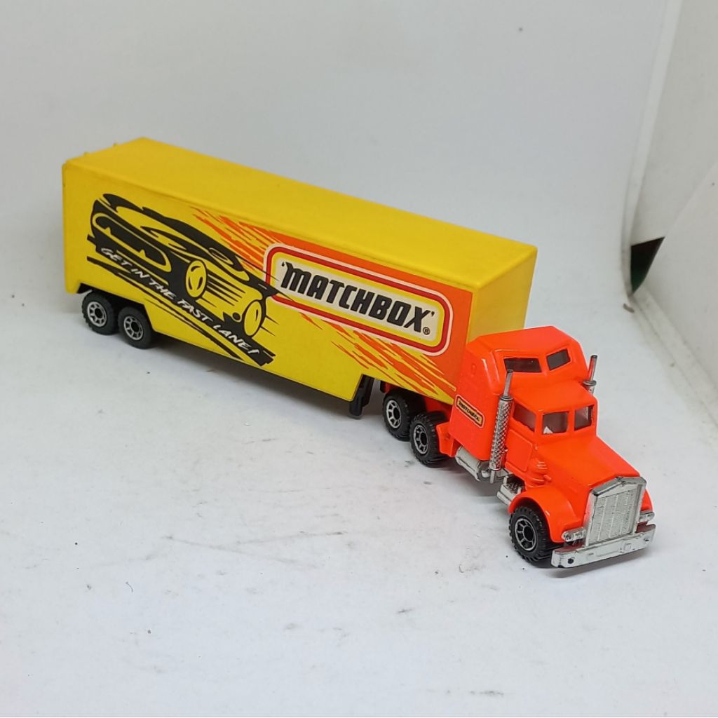 matchbox convoy cy104a kenworth w900 aerodyne semi trailer truck loose diecast 1/87 (t)