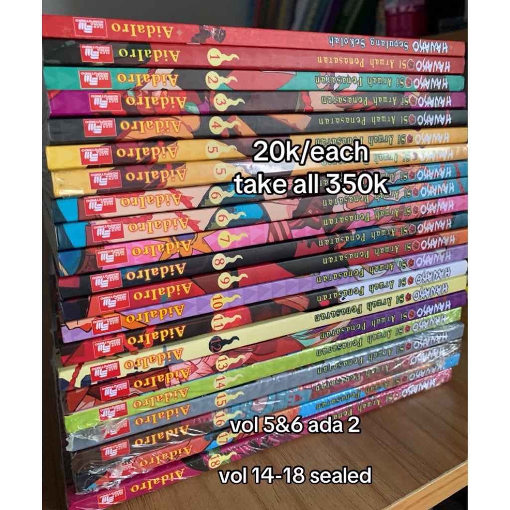 Komik TBHK, Novel (Koleksi & Sealed)