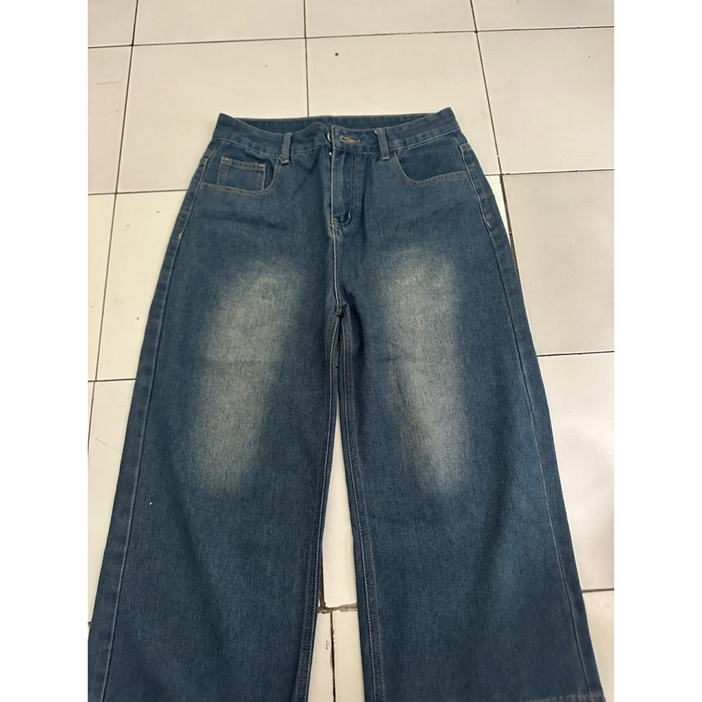 Jeans Denim Bahan Lembut bukan Kaku
