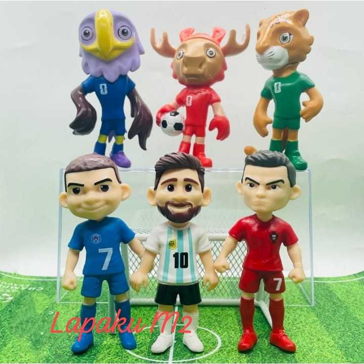 Action Figure World Cup Mascots set 6pcs