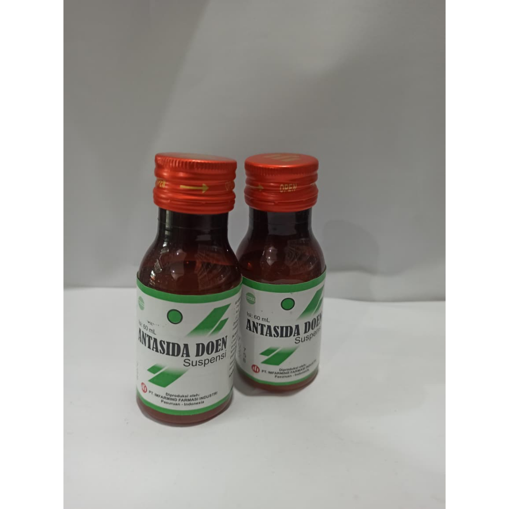Antasida sirup 60ml - obat untuk mengatasi sakit maag pada anak dan dewasa