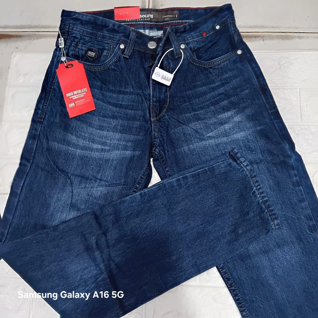 celana jeans panjang pria hg absolut reguler