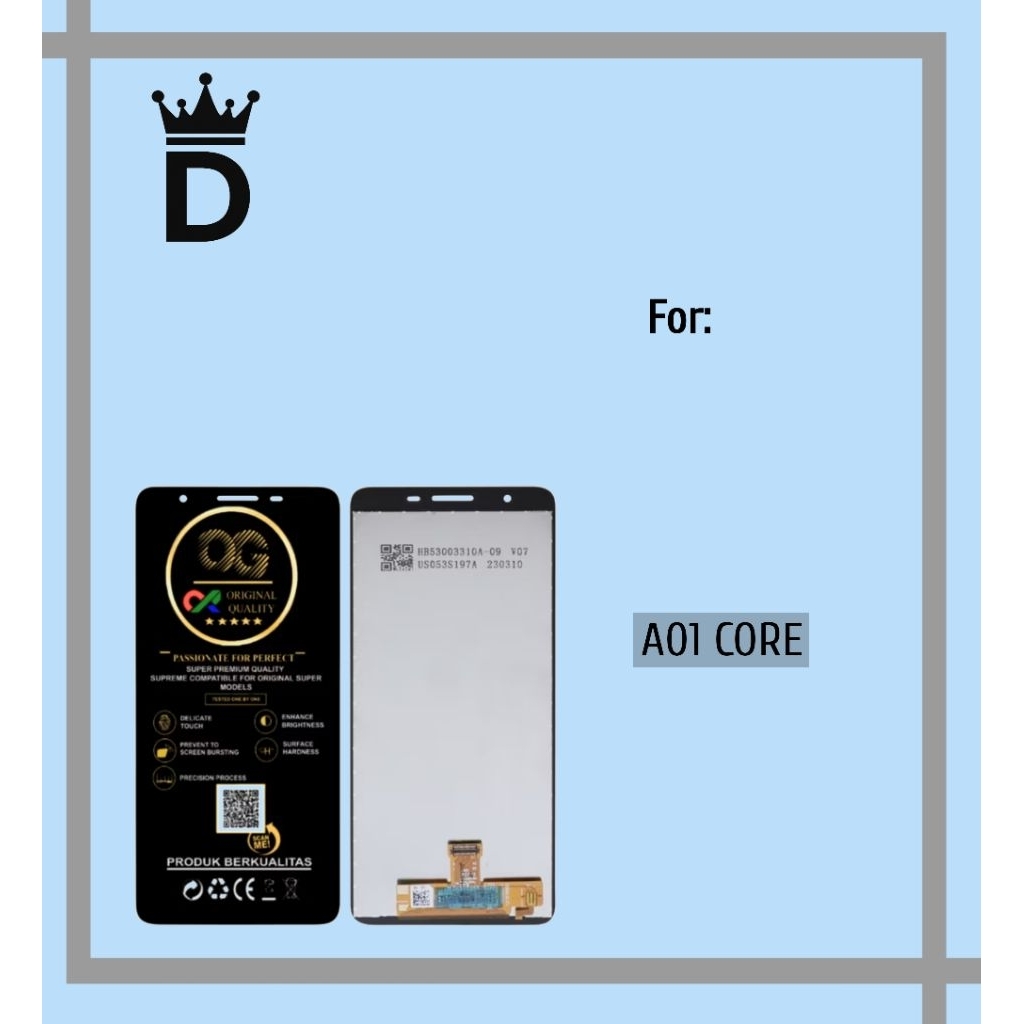 LCD TOUCHSCREEN SAMSUNG A01 CORE FULLSET