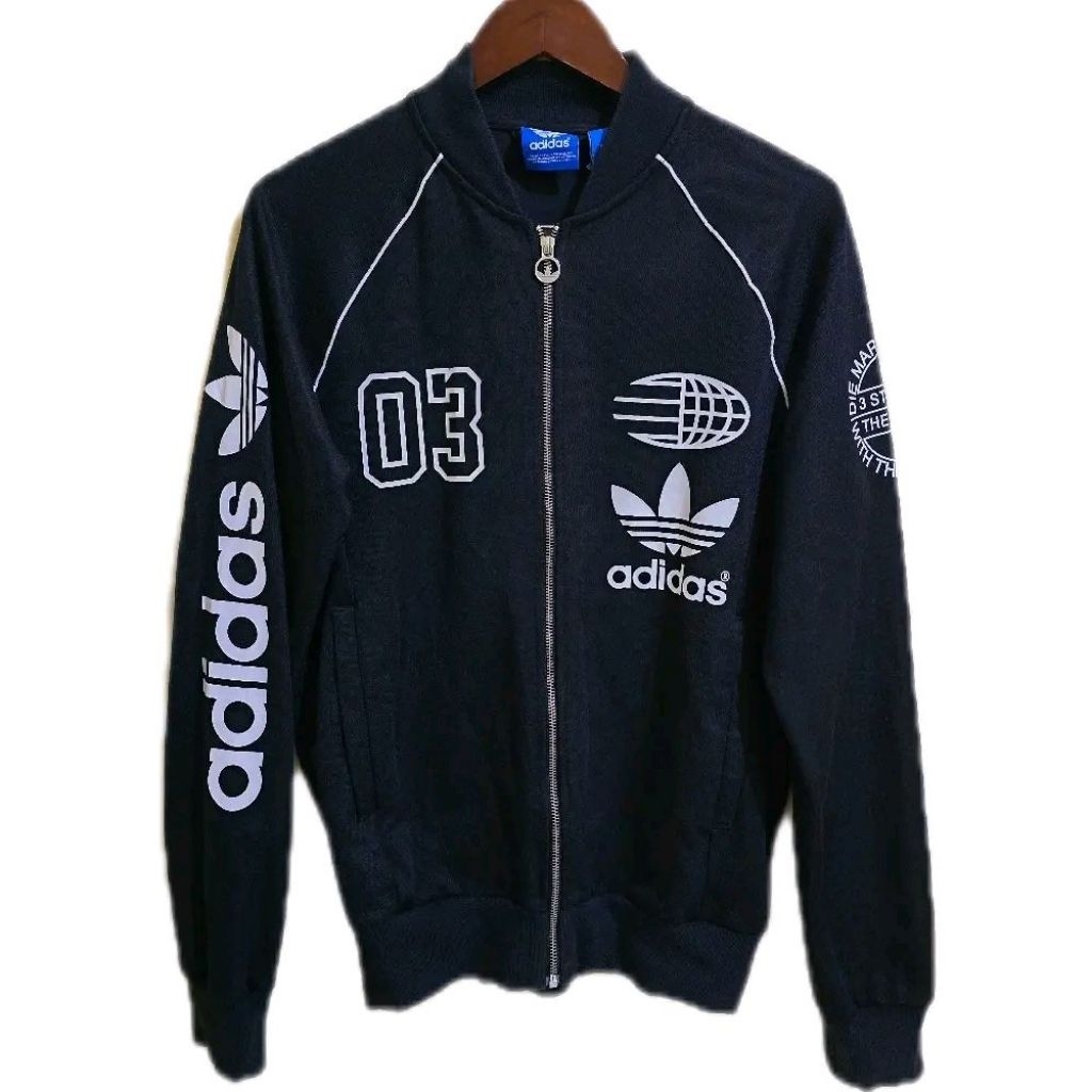 Jaket Tracktop Adidas SST Logos S18723 Original 100% Excellent