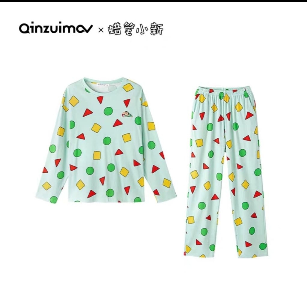 Baju Tidur Shinchan Premium Pajamas Original