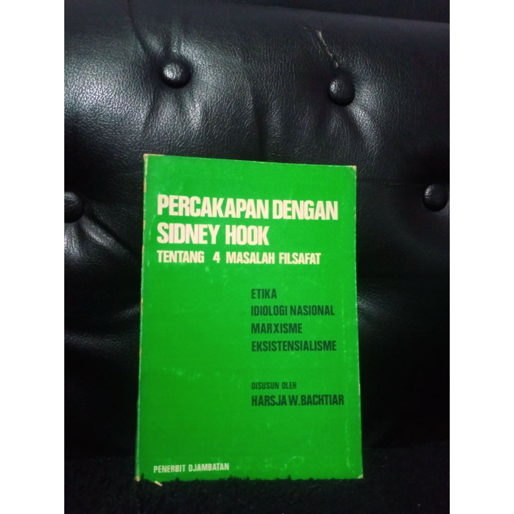 Percakapan dengan Sidney Hook tentang 4 masalah filsafat