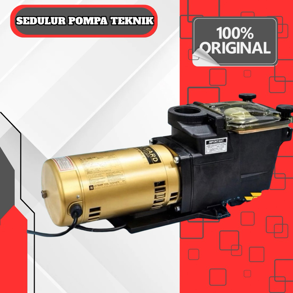 Pompa Kolam Renang Hayward SUPER PUMP 1HP - Model SP1005 Hayward 1 HP - 1HP