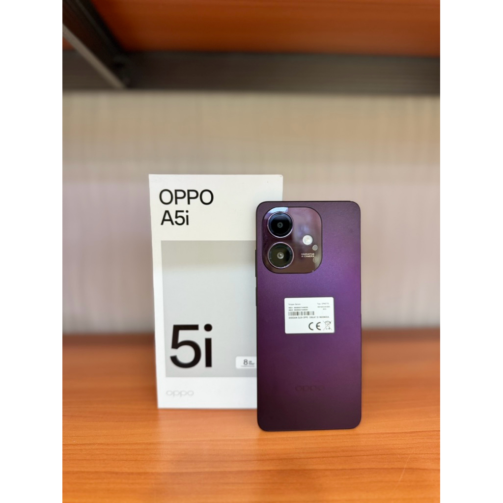 second oppo a5i ram 4/64 garansi resmi fullset