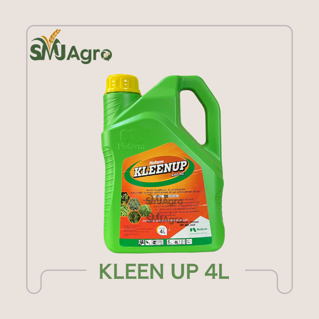 Kleen Up 480 SL 5 Liter Nufarm Herbisida Alang Alang