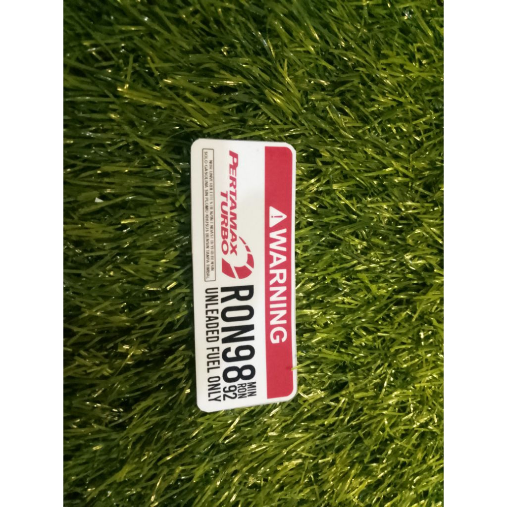 stiker vinyl pertamax turbo