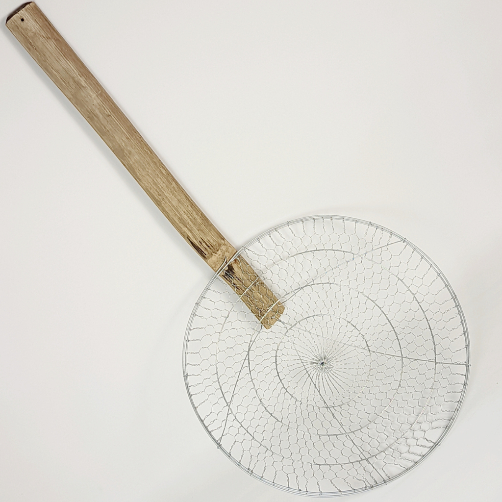 Serokan Gorengan Jumbo Stainless - Serokan Besar Hajatan & Industri