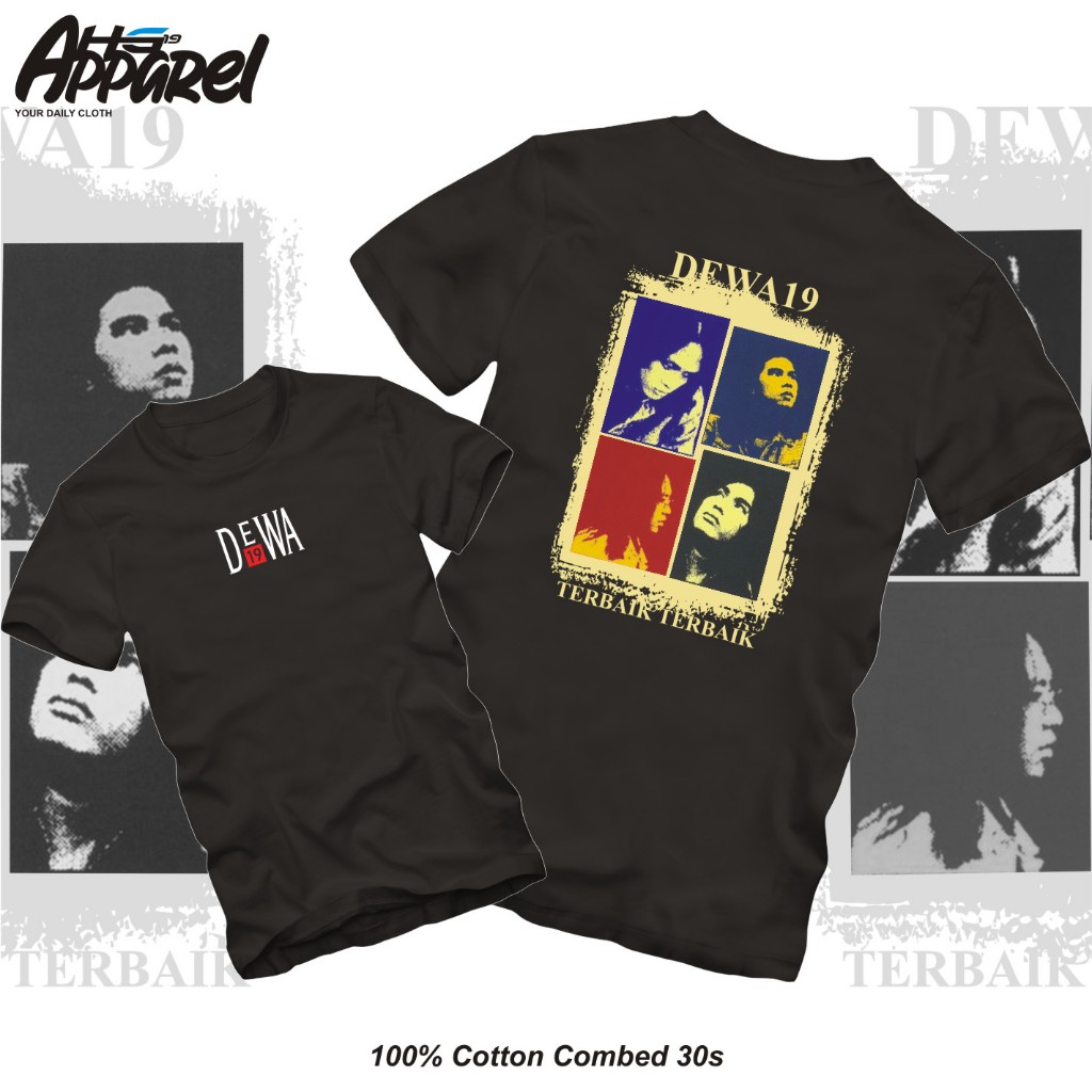 Kaos DEWA 19 Album Terbaik Terbaik DEWA19
