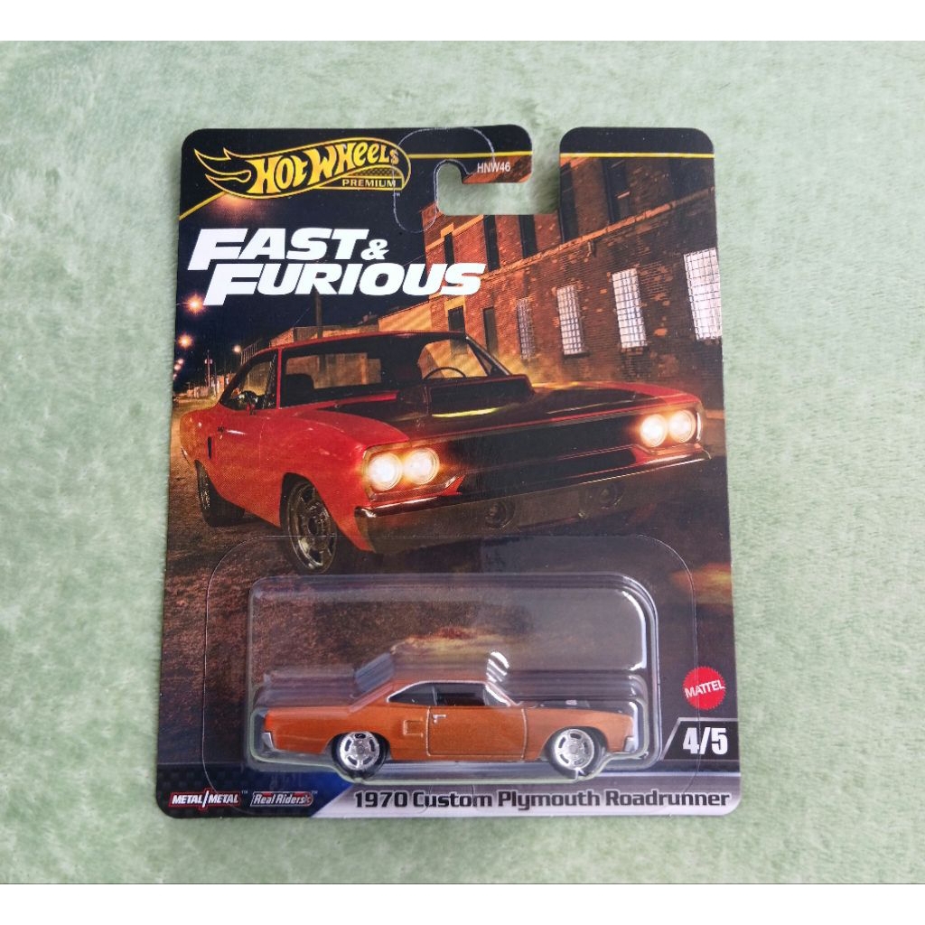 Hot Wheels Fast Furious Custom Plymouth Roadrunner