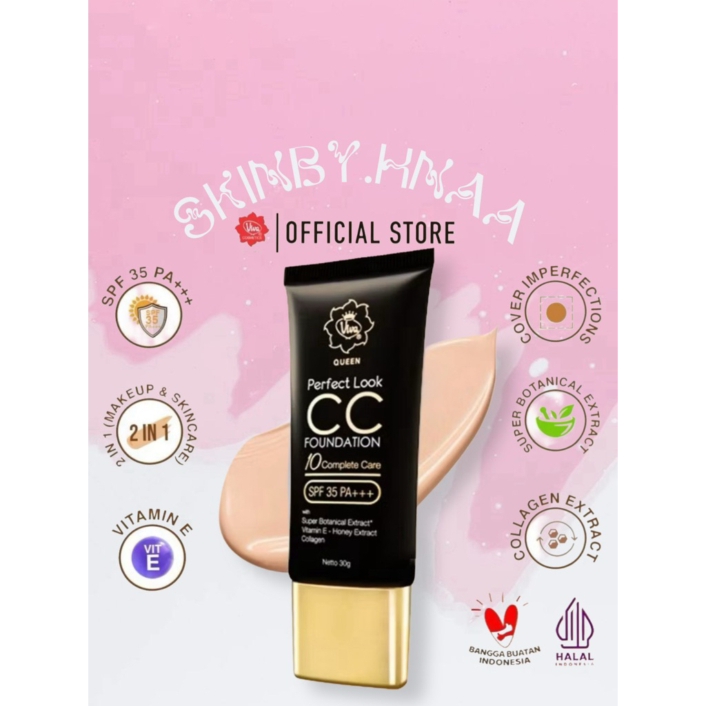 Viva Foundation | viva queen perfect cc Foundation | base makeup viva | tinted Foundation viva