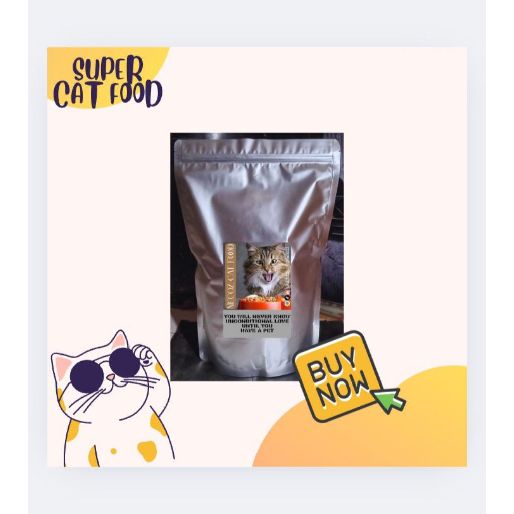 1KG PAKAN MAKANAN KUCING PENGGEMUK PERSIA REKOMENDASI CAT FOOD TERLARIS RECOMENDED DRY FOOD ANGGORA 