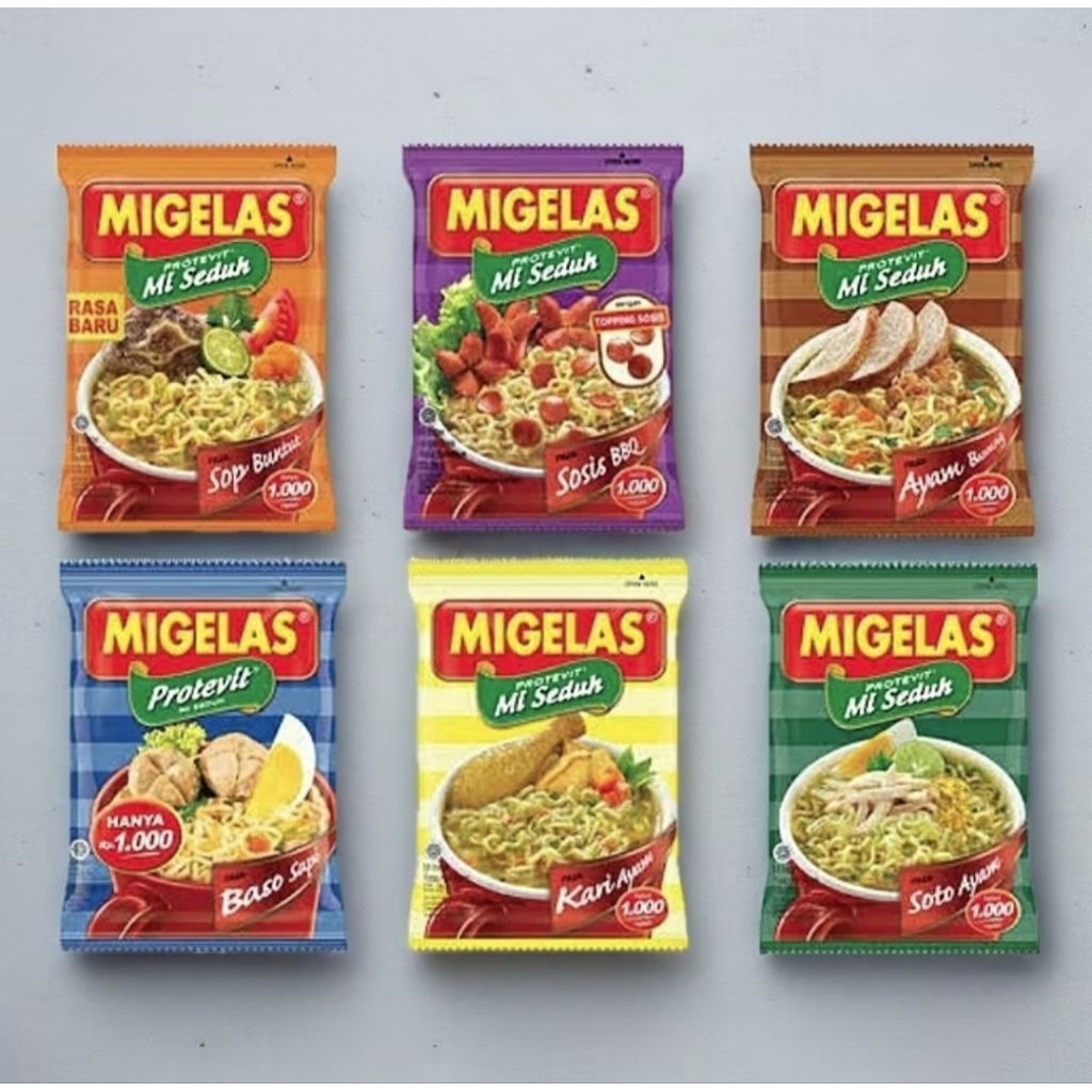 Mie gelas rasa soto ayam