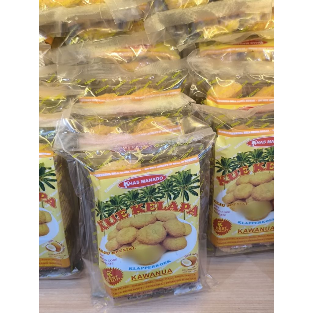 Kawanua Kue Kelapa 150gr Oleh-oleh Khas Manado