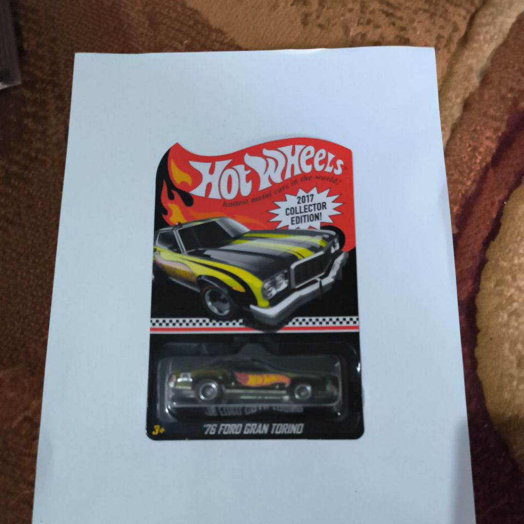 hotwheels 76 ford gran torino collector edition
