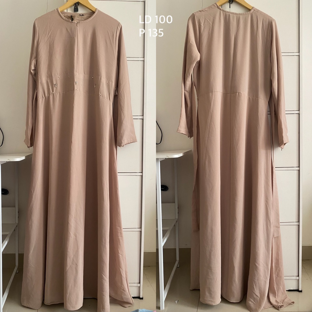 Kazami long dress gamis busana muslim preloved baju