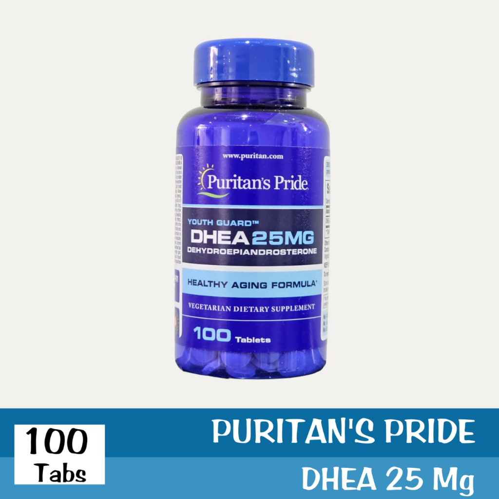 PURITAN PRIDER DHEA  25 MG (ANTI PENUAAN) 25 MG 100 TAB