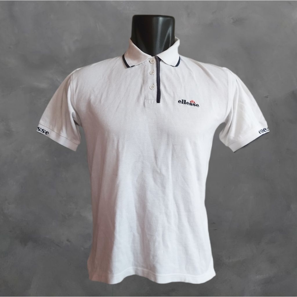 POLO JERSEY ELLESE PUTIH [M]