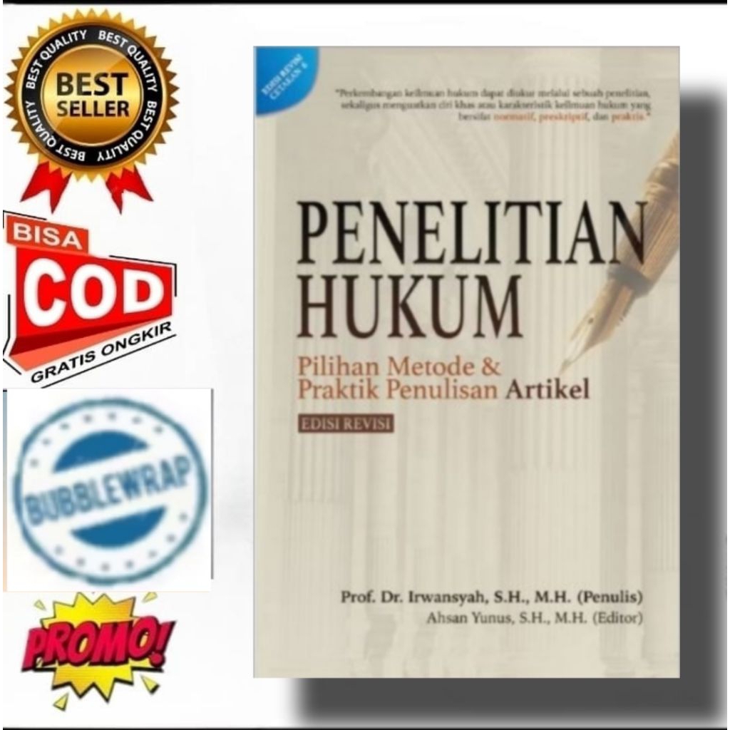 BUKU PENELITIAN HUKUM PILIHAN METODE DAN PRAKTIK PENULISAN ARTIKEL - Prof. Dr. Irwansyah SH MH